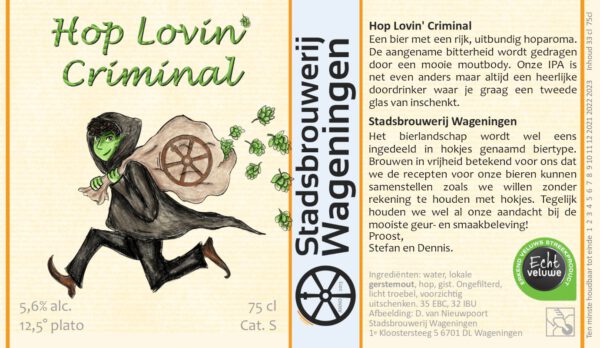Hop Lovin' Criminal - Fles 75cl - Afbeelding 3