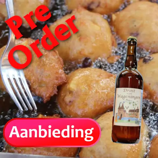 Boliebollen + fles aanbieding